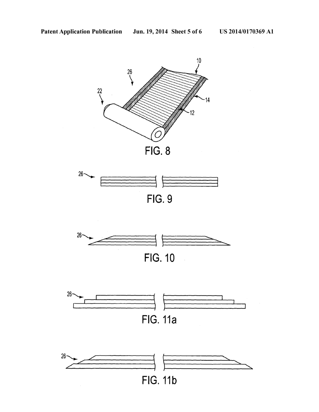 CHORDWISE LAY-UP OF FIBRE SHEET MATERIAL FOR TURBINE BLADES - diagram, schematic, and image 06