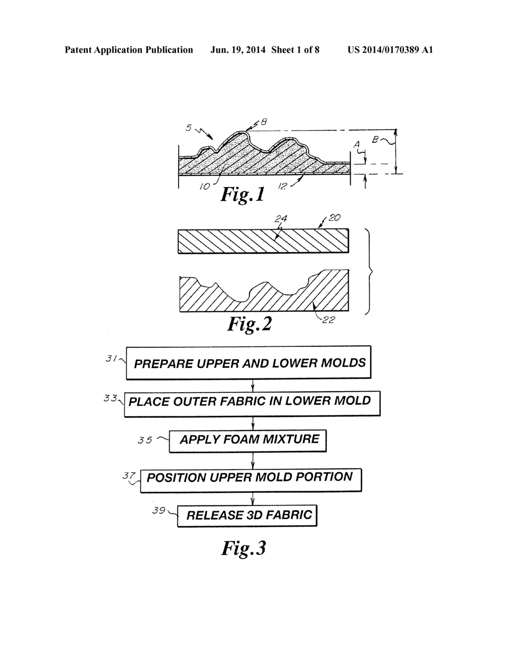 THREE DIMENSIONAL FABRICS - diagram, schematic, and image 02