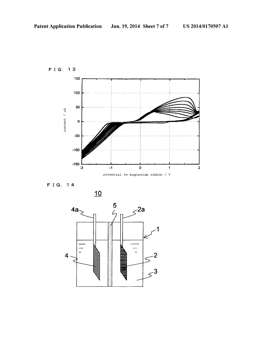 NON-AQUEOUS ELECTROLYTE FOR ELECTROCHEMICAL DEVICES, METHOD FOR PRODUCING     THE SAME, AND ELECTROCHEMICAL DEVICE USING THE SAME - diagram, schematic, and image 08