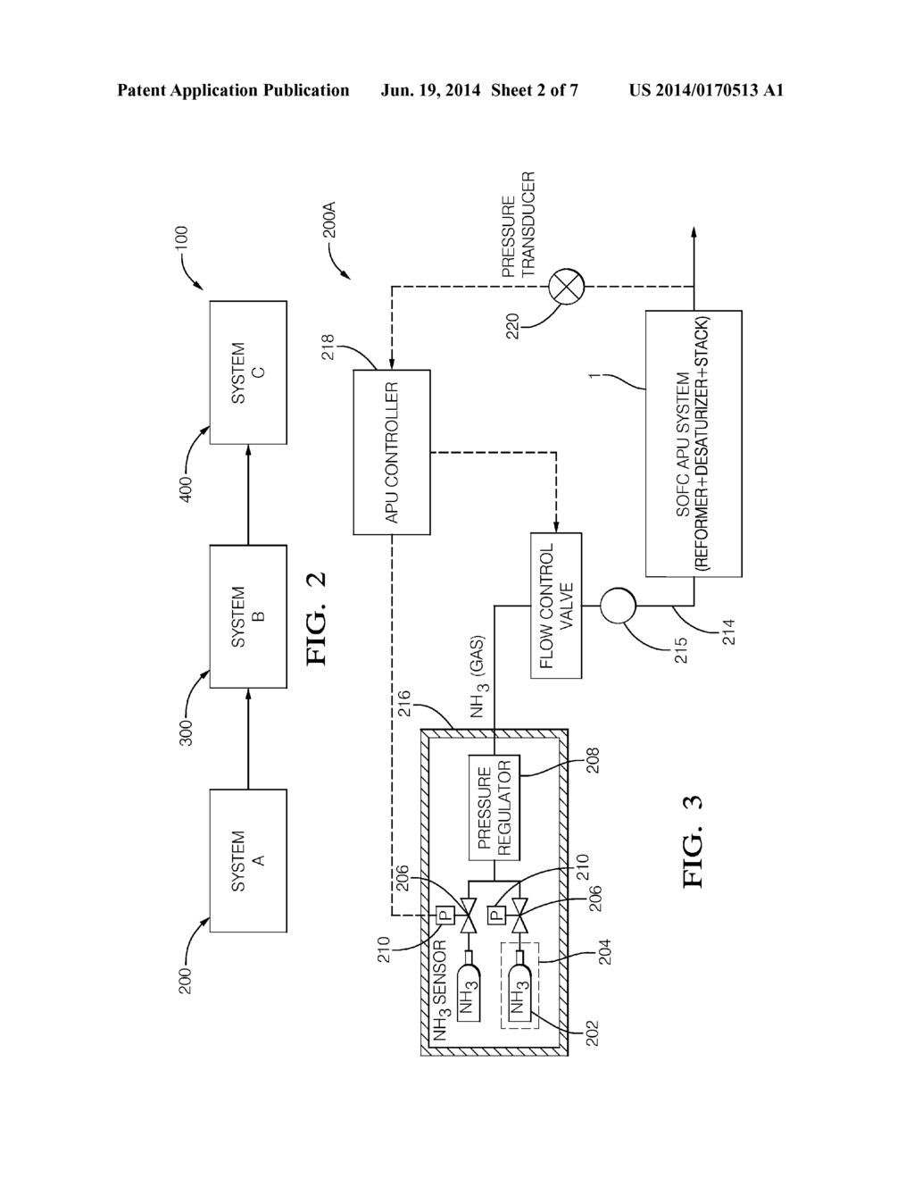 ANODE PROTECTION SYSTEM FOR SHUTDOWN OF SOLID OXIDE FUEL CELL SYSTEM - diagram, schematic, and image 03