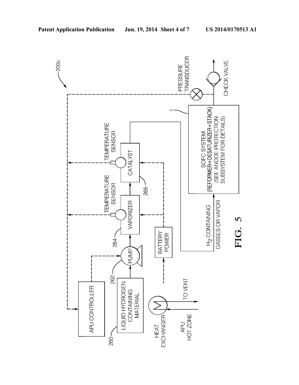 ANODE PROTECTION SYSTEM FOR SHUTDOWN OF SOLID OXIDE FUEL CELL SYSTEM - diagram, schematic, and image 05