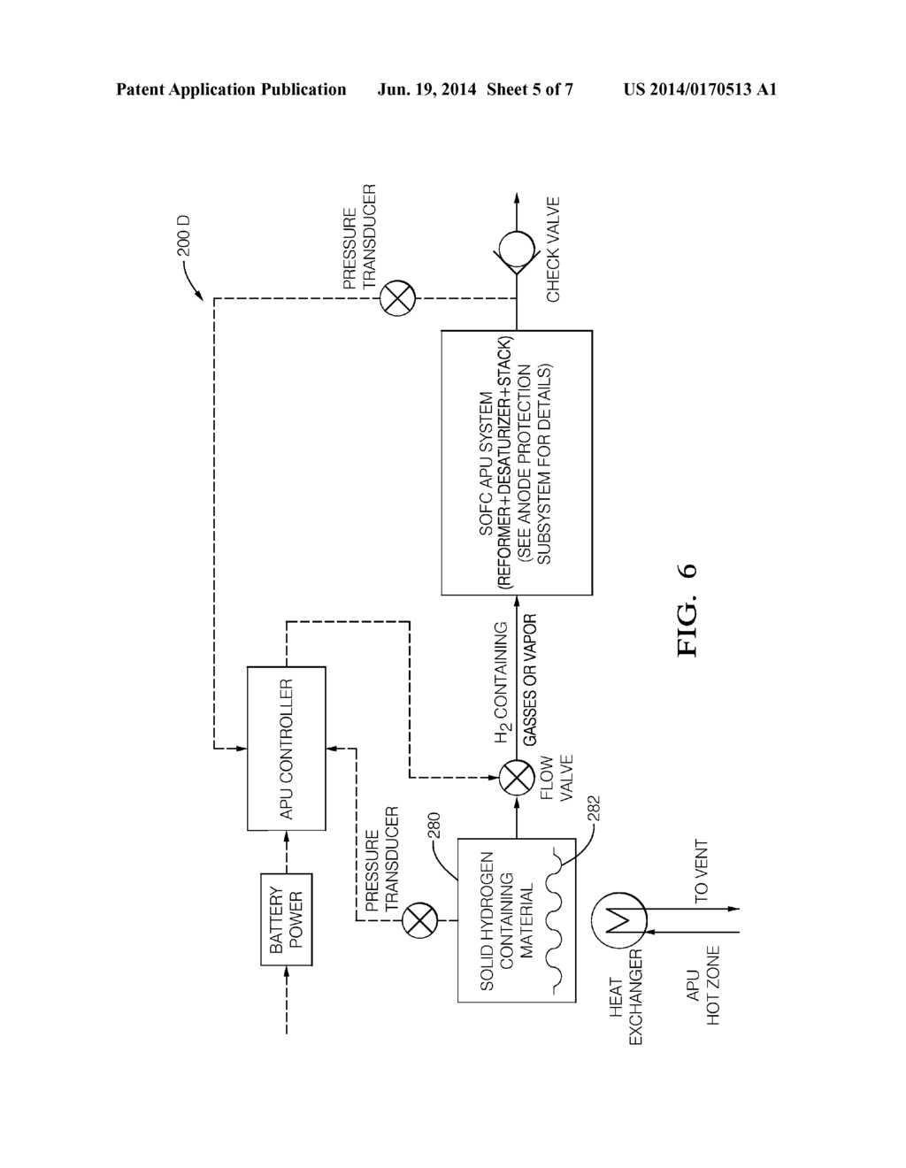 ANODE PROTECTION SYSTEM FOR SHUTDOWN OF SOLID OXIDE FUEL CELL SYSTEM - diagram, schematic, and image 06