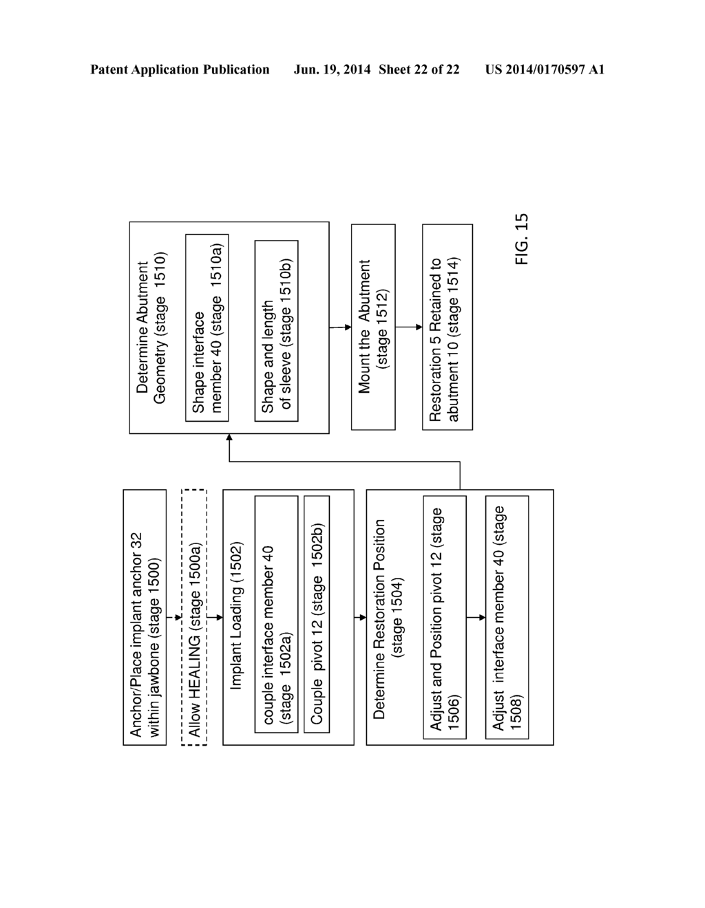 DEVICE, SYSTEM AND METHOD FOR PROSTHODONTIC RESTORATION - diagram, schematic, and image 23