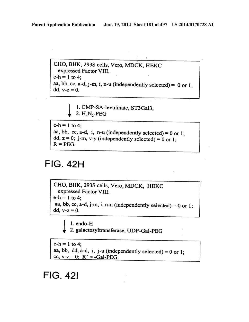 Factor IX:  Remodeling and Glycoconjugation of Factor IX - diagram, schematic, and image 182