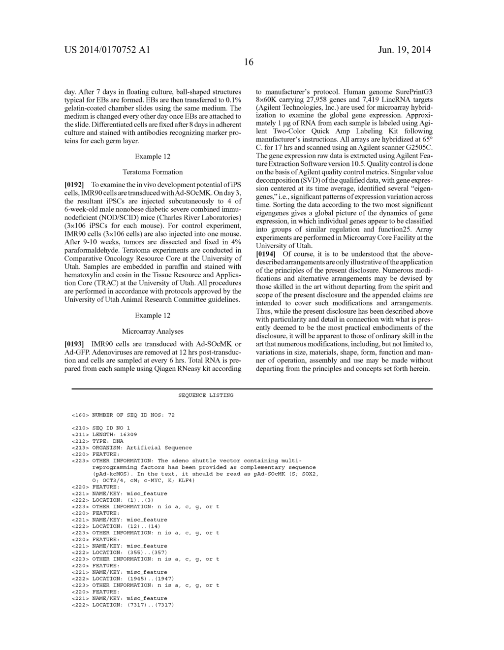 GENERATION OF iPS CELLS AND ASSOCIATED METHODS - diagram, schematic, and image 32