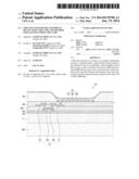 THIN FILM TRANSISTOR AND DISPLAY DEVICE USING THE SAME AND METHOD FOR     MANUFACTURING THE SAME diagram and image