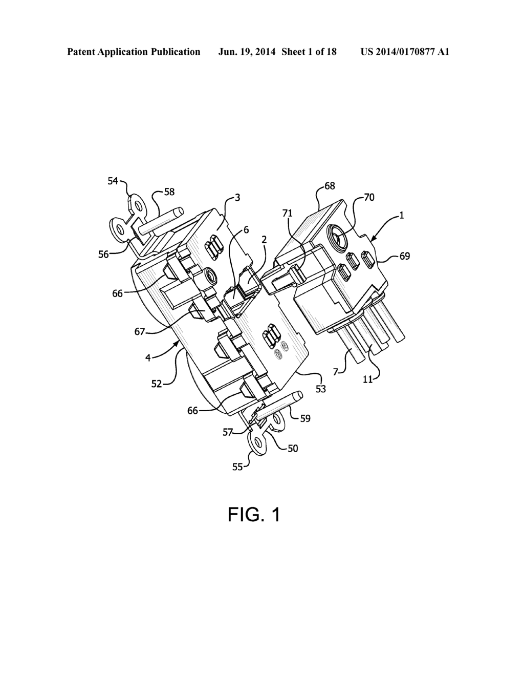 Push Wire Connector Having A Rotatable Release Member - diagram, schematic, and image 02