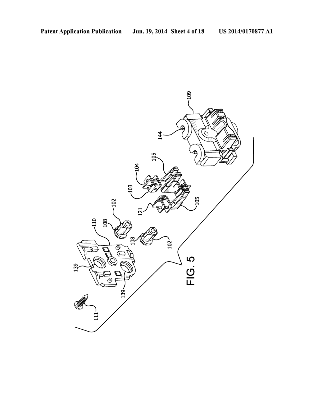 Push Wire Connector Having A Rotatable Release Member - diagram, schematic, and image 05