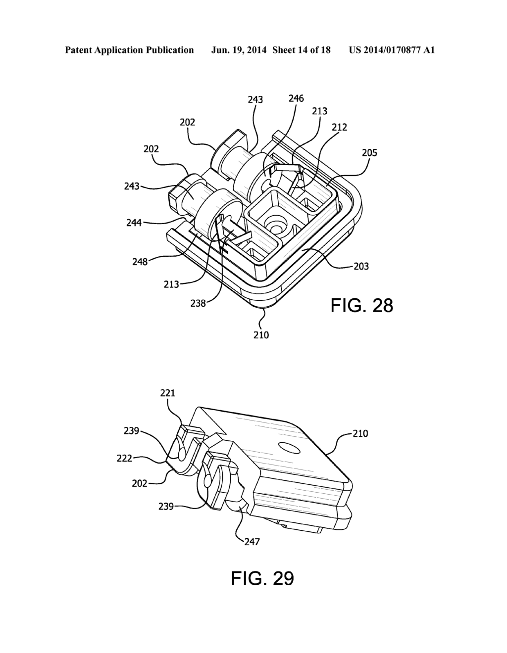 Push Wire Connector Having A Rotatable Release Member - diagram, schematic, and image 15