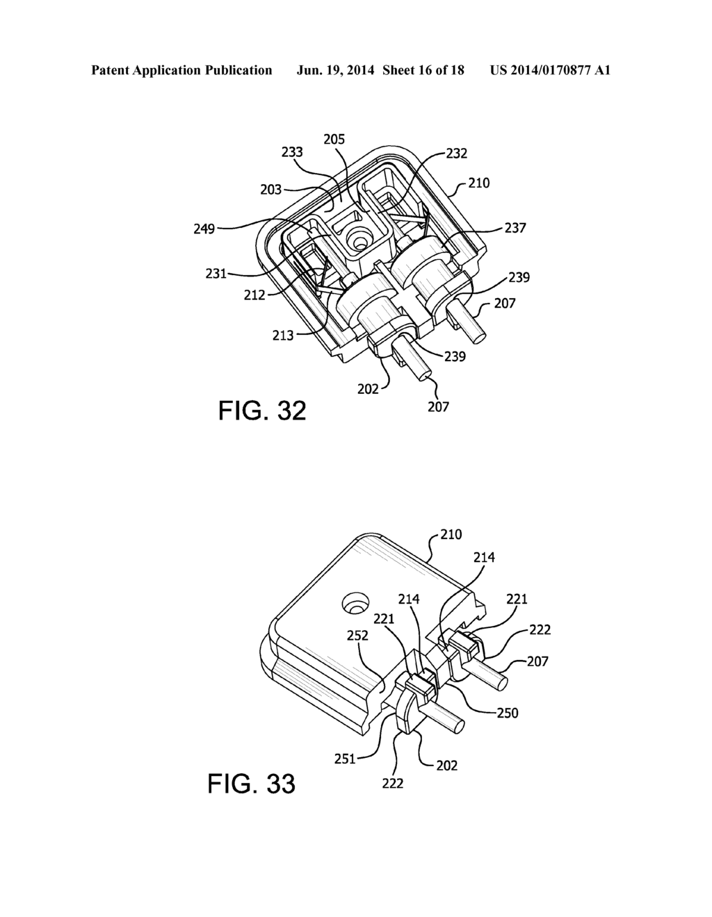 Push Wire Connector Having A Rotatable Release Member - diagram, schematic, and image 17