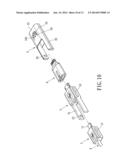 ASSEMBLED CONNECTING DEVICE WITH A PROTECTIVE SLEEVE diagram and image