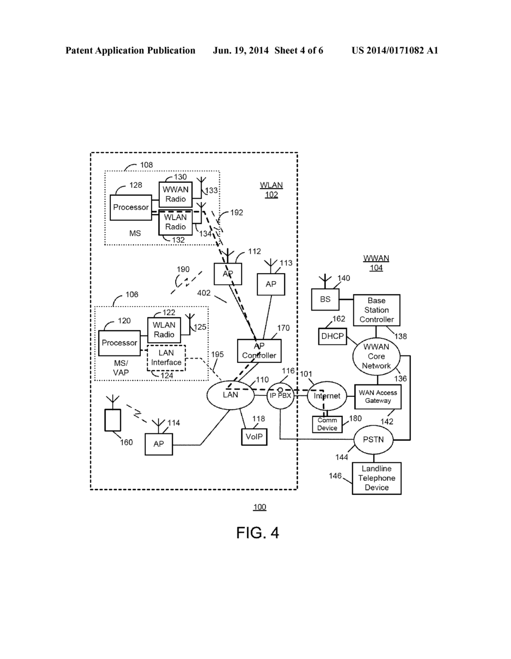 METHODS AND APPARATUS FOR USE IN IMPROVING NETWORK COVERAGE FOR VOICE OR     DATA CALLS - diagram, schematic, and image 05