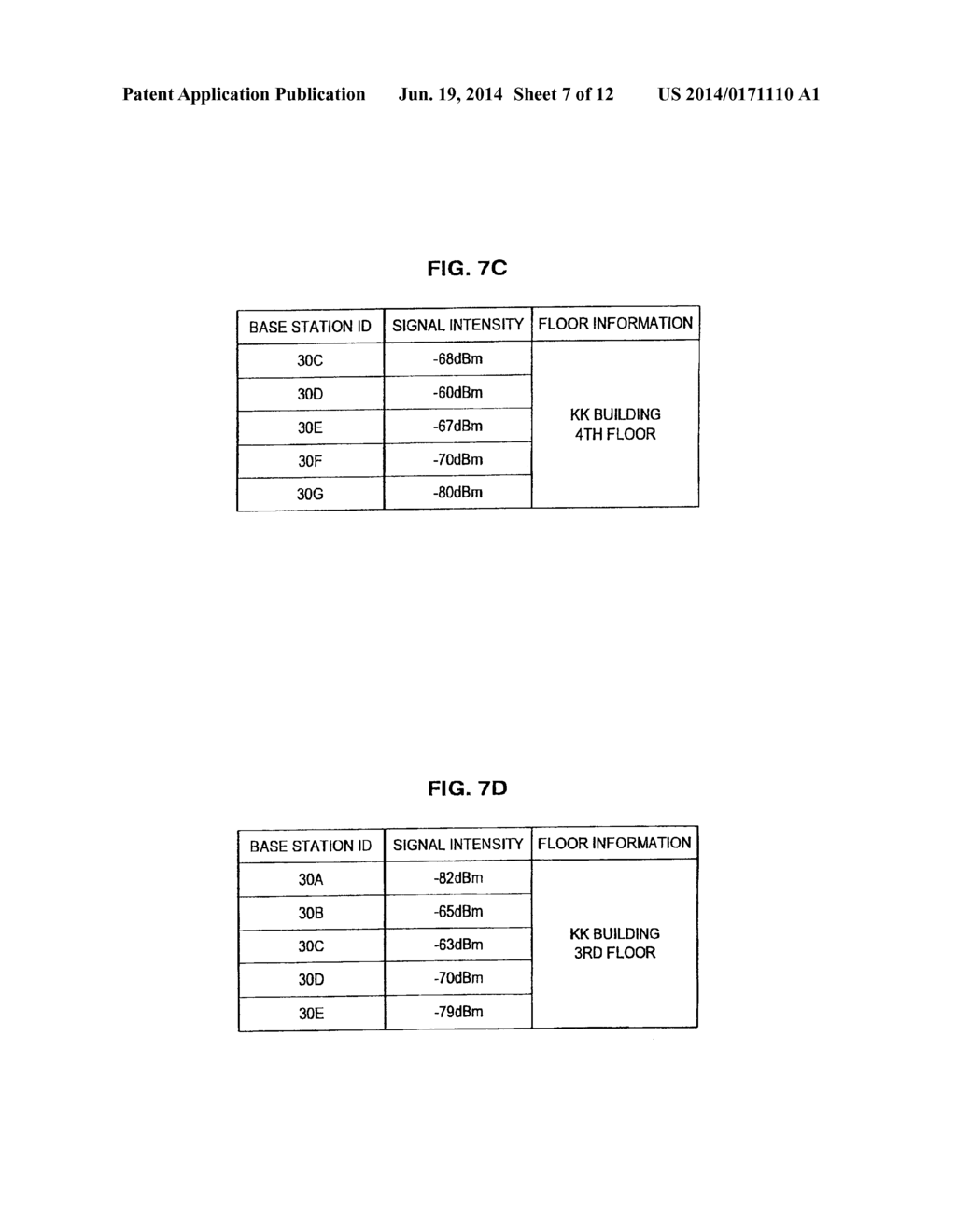 POSITION ESTIMATION OF A WIRELESS TERMINAL IN A STRUCTURE USING BASE     STATION SIGNAL INFORMATION - diagram, schematic, and image 08