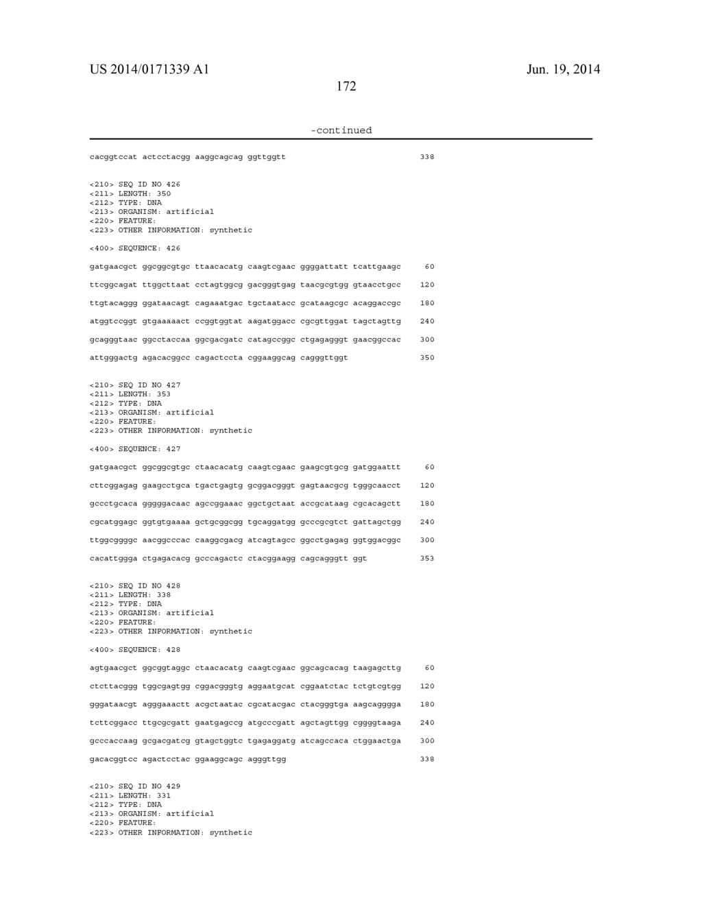 METHODS AND KITS FOR DETECTING ADENOMAS, COLORECTAL CANCER, AND USES     THEREOF - diagram, schematic, and image 201