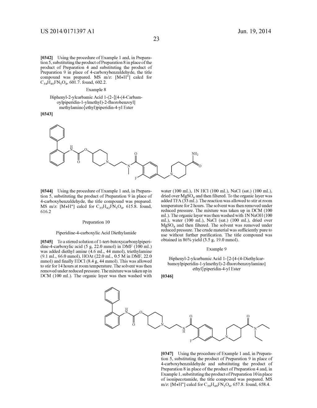 BIPHENYL COMPOUNDS USEFUL AS MUSCARINIC RECEPTOR ANTAGONISTS - diagram, schematic, and image 24
