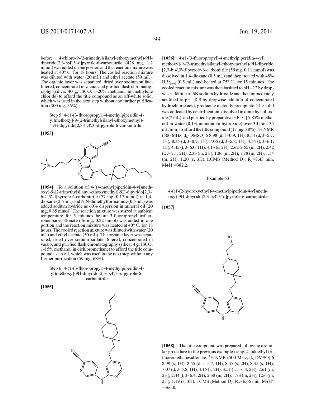 1,7-DIAZACARBAZOLES AND METHODS OF USE - diagram, schematic, and image 100