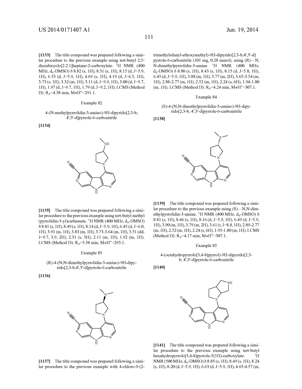 1,7-DIAZACARBAZOLES AND METHODS OF USE - diagram, schematic, and image 112