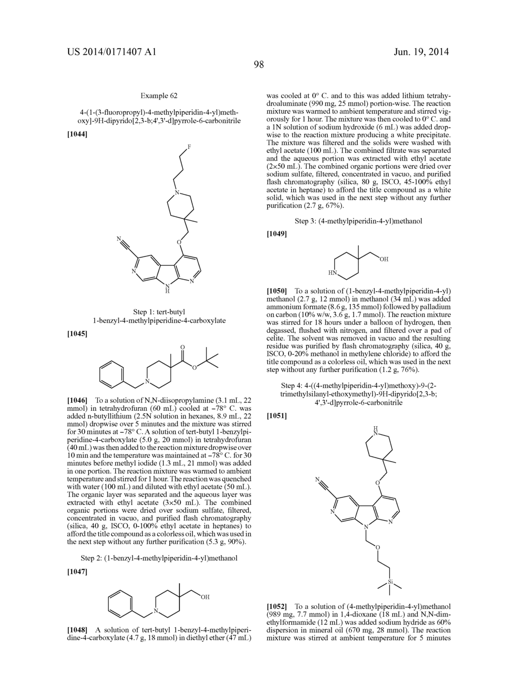 1,7-DIAZACARBAZOLES AND METHODS OF USE - diagram, schematic, and image 99