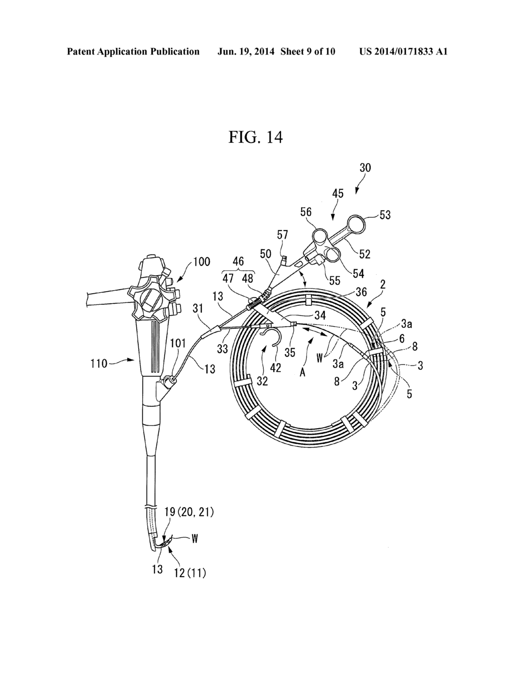 ENDOSCOPE TREATMENT SYSTEM - diagram, schematic, and image 10