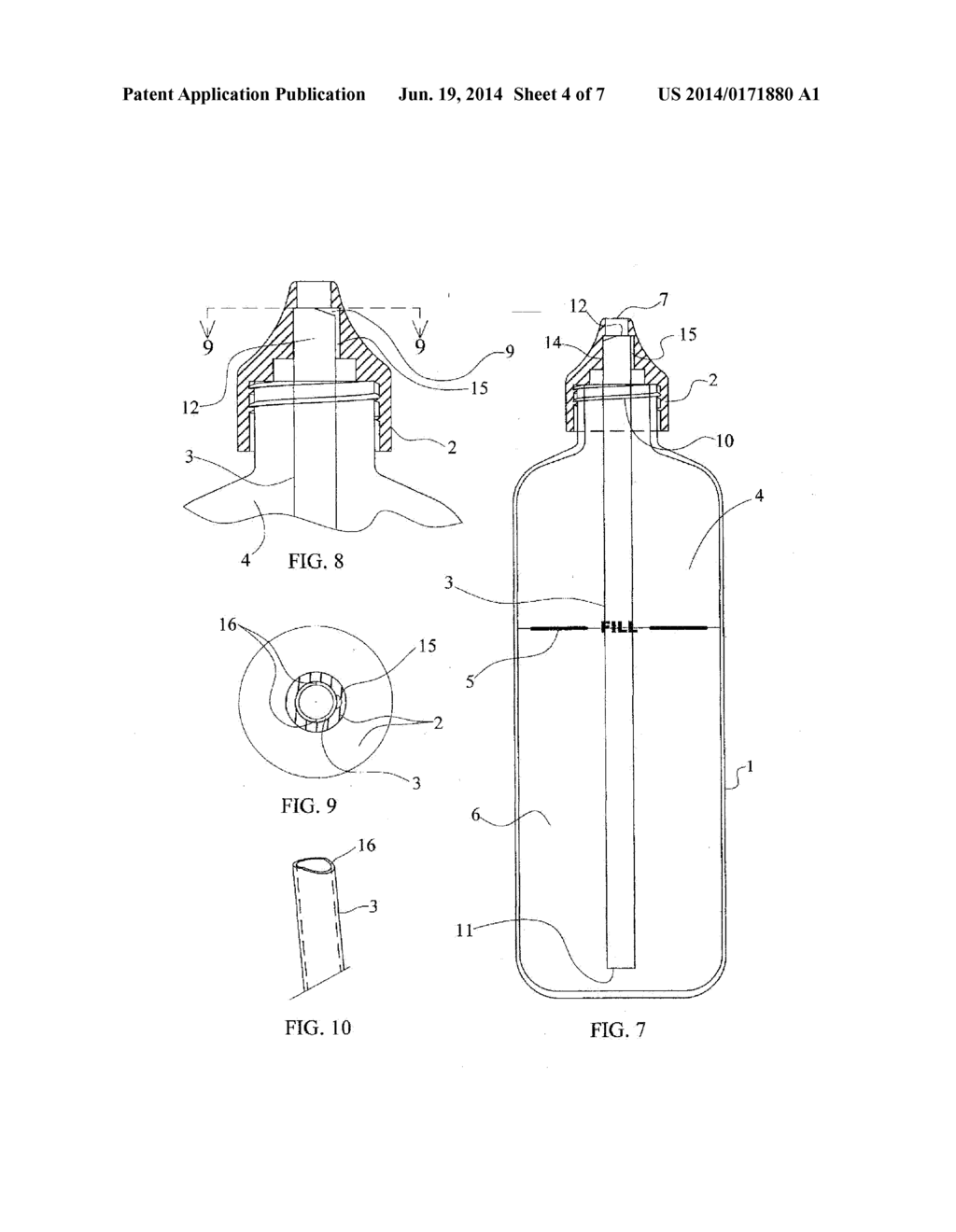 High Flow Volume Nasal Irrigation Device and Method for Alternating     Pulsatile and Continuous Fluid Flow - diagram, schematic, and image 05