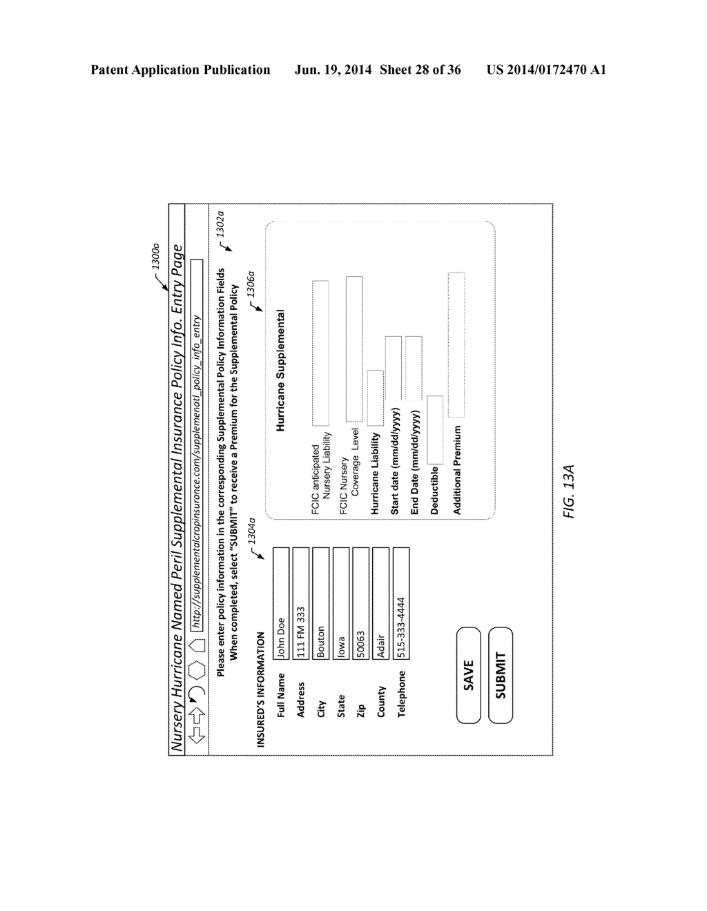 Systems, Computer-Implemented Methods, and Computer Medium to Determine     Premiums for Supplemental Crop Insurance - diagram, schematic, and image 29