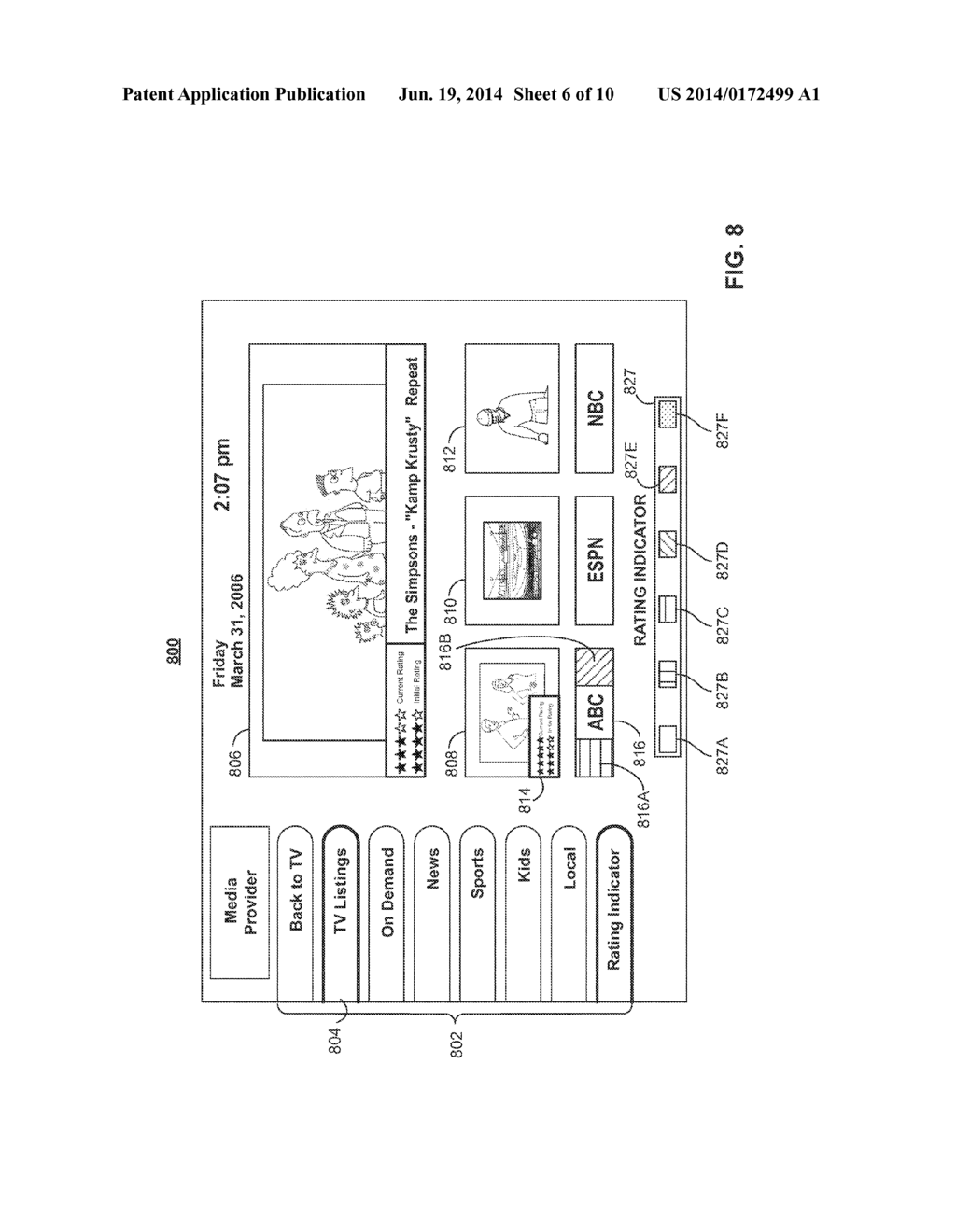 SYSTEMS AND METHODS PROVIDING CONTENT RATINGS BASED ON ENVIRONMENTAL     FACTORS - diagram, schematic, and image 07