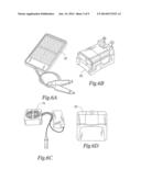 Hand/Surface-Sanitizing Kiosk with Ad Space diagram and image