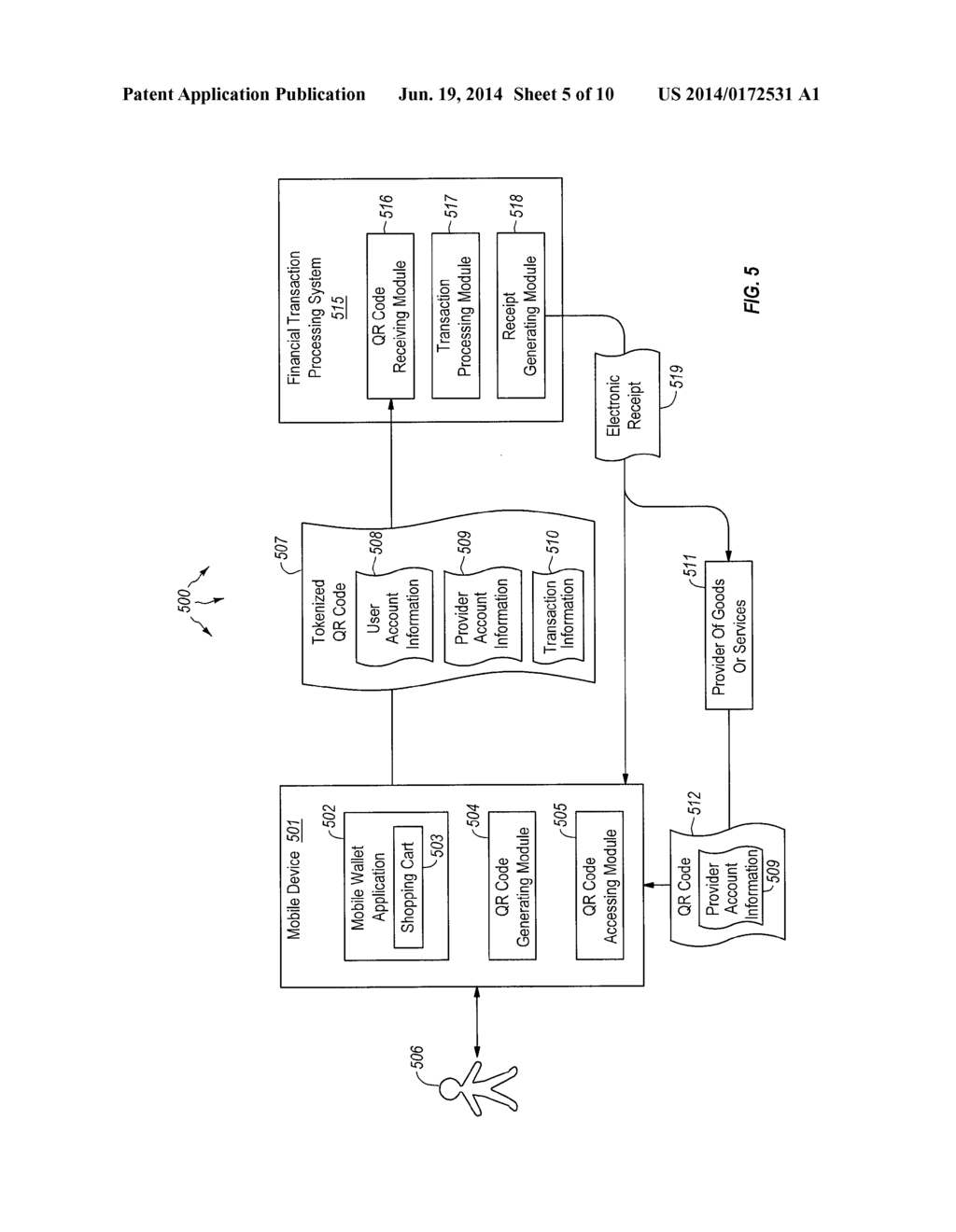 PERFORMING TRANSACTIONS USING QR CODES - diagram, schematic, and image 06