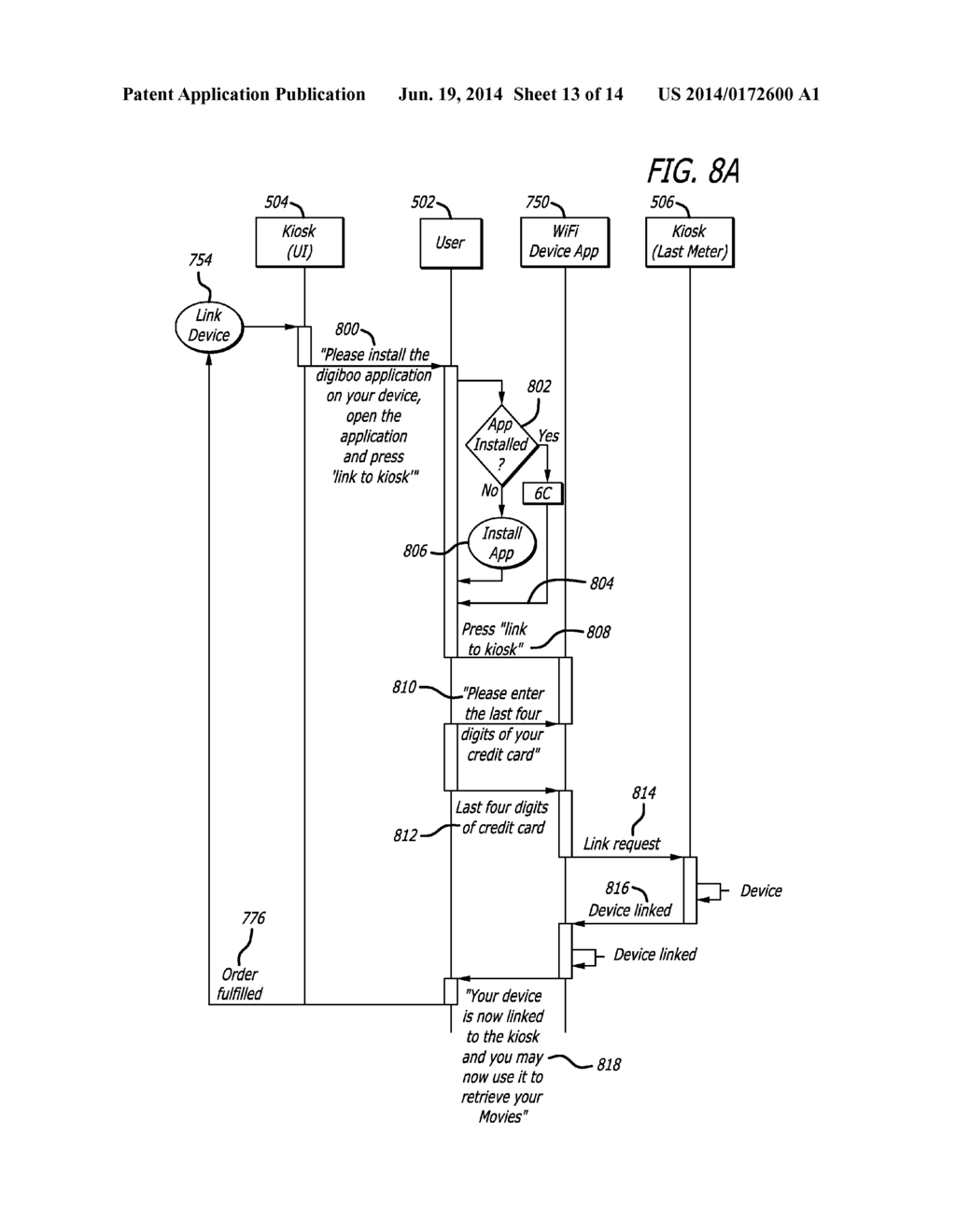 KIOSK SYSTEM FOR DISTRIBUTING MEDIA CONTENT - diagram, schematic, and image 14