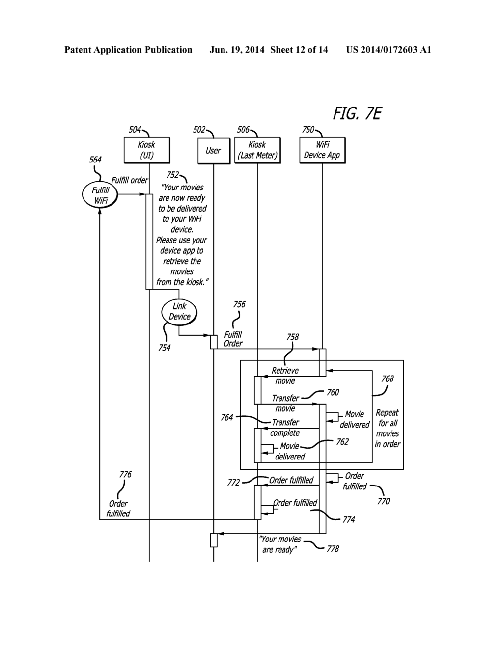 SYSTEM AND METHOD FOR WIRELESS CONTENT DELIVERY AND TRANSACTION MANAGEMENT - diagram, schematic, and image 13