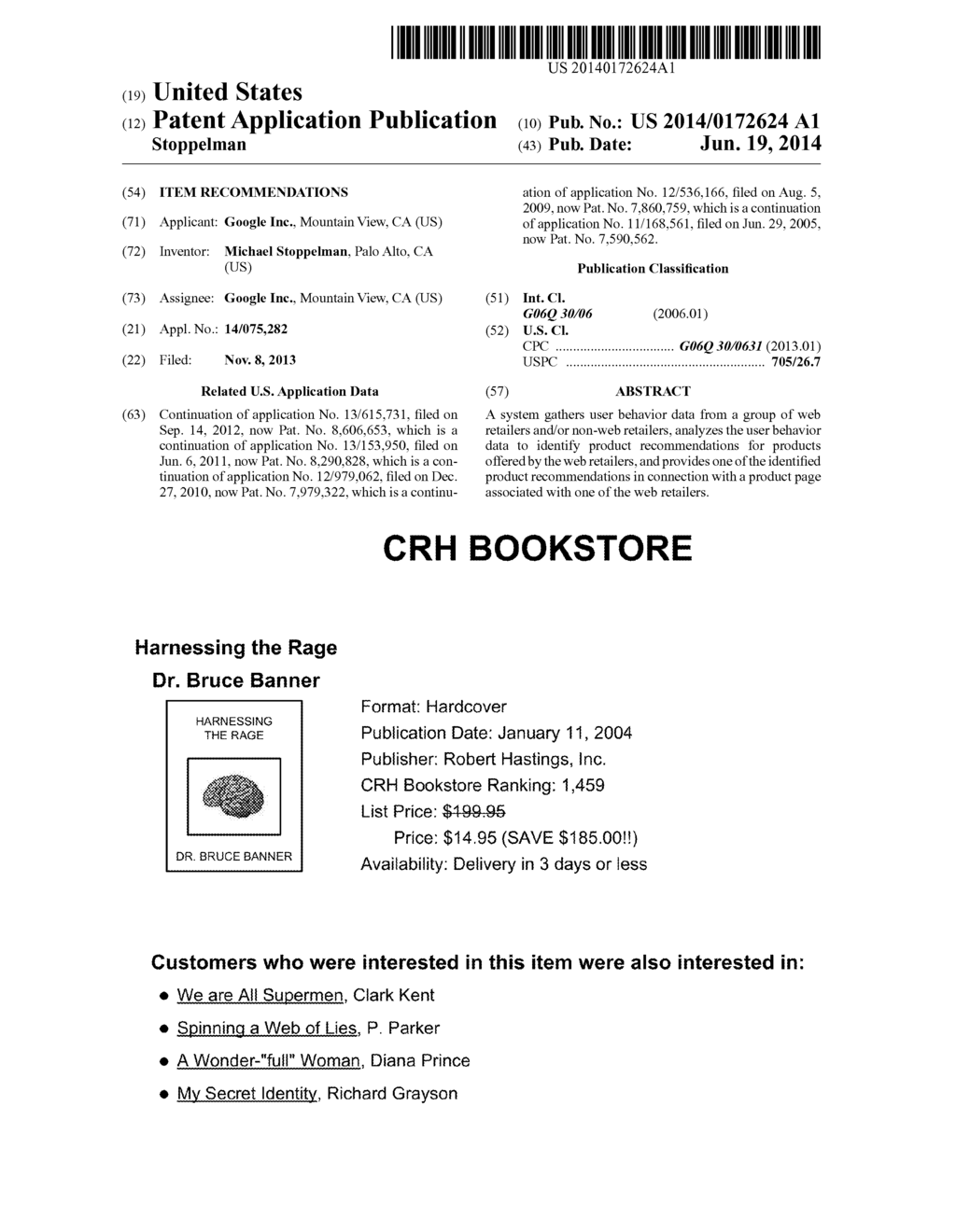 ITEM RECOMMENDATIONS - diagram, schematic, and image 01