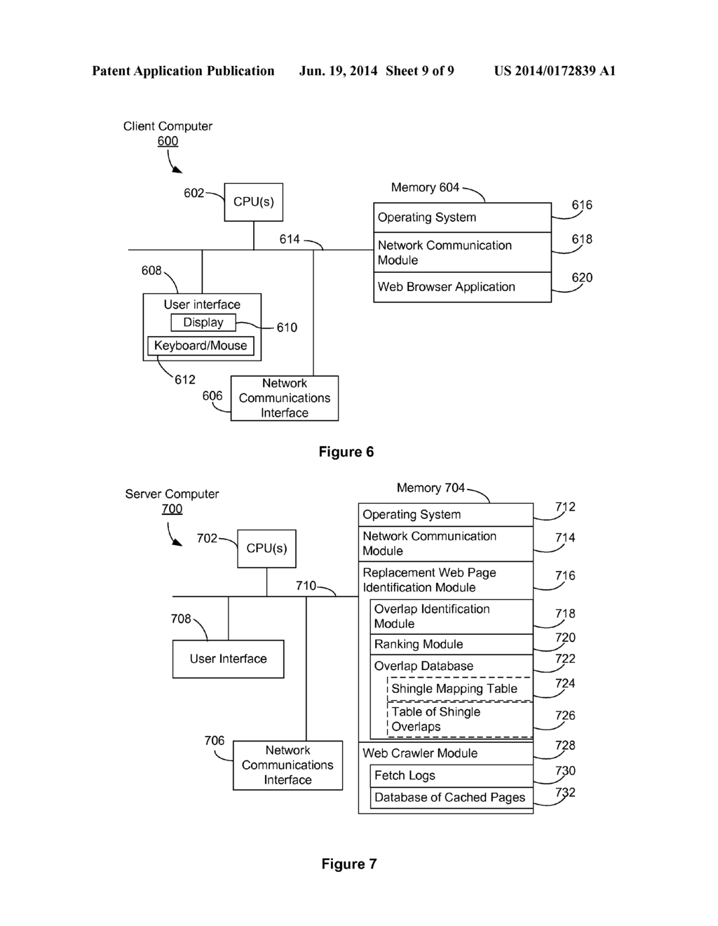 Method and System of Identifying Replacements for Unavailable Web Pages - diagram, schematic, and image 10