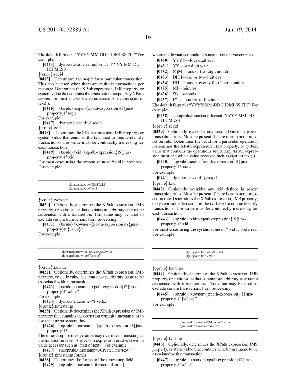 SYSTEM AND METHOD FOR CONVERSION OF JMS MESSAGE DATA INTO DATABASE     TRANSACTIONS FOR APPLICATION TO MULTIPLE HETEROGENEOUS DATABASES - diagram, schematic, and image 20