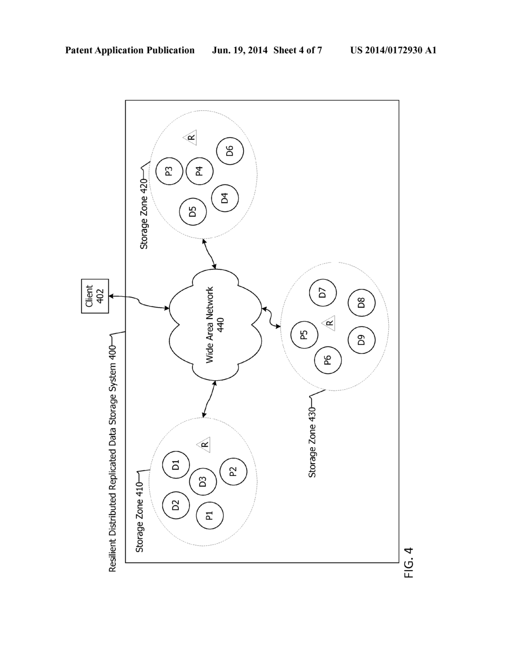 FAILURE RESILIENT DISTRIBUTED REPLICATED DATA STORAGE SYSTEM - diagram, schematic, and image 05