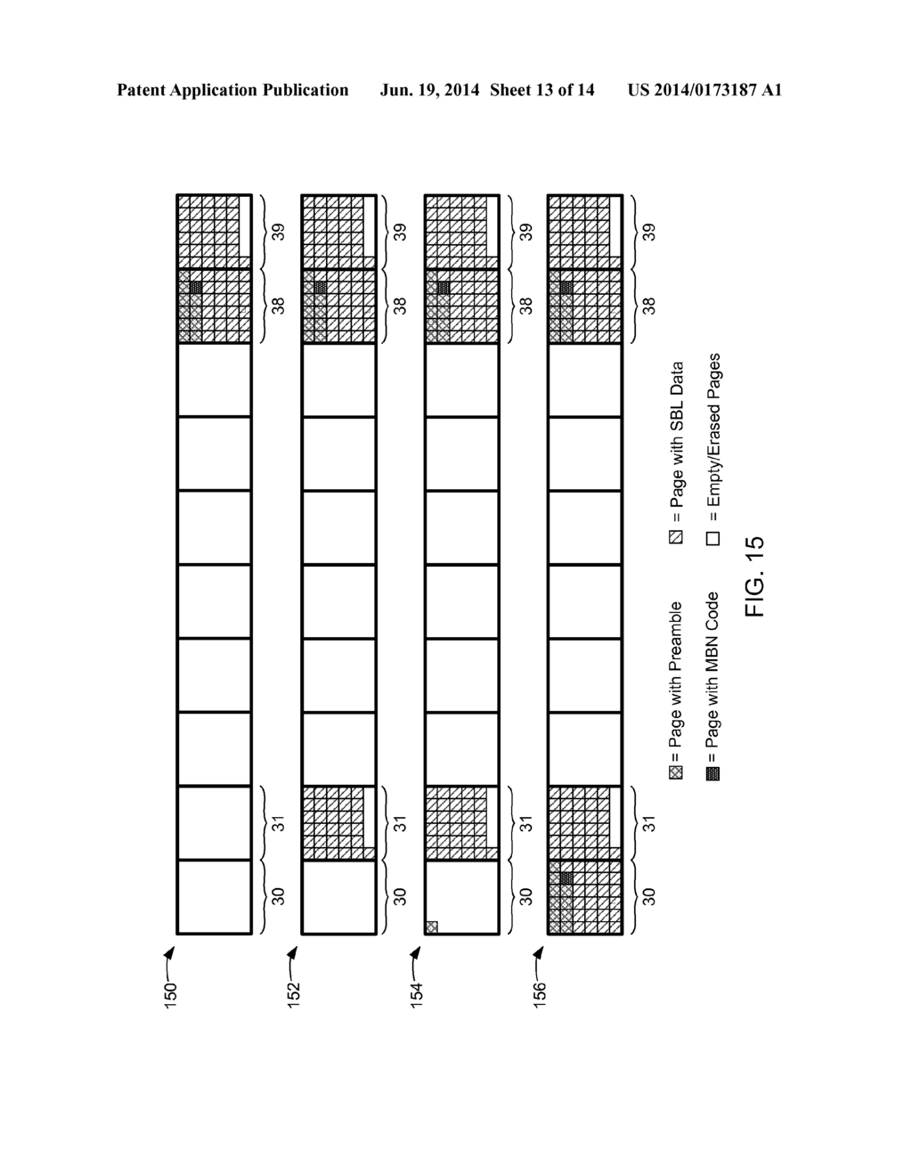 VIRTUAL BOUNDARY CODES IN A DATA IMAGE OF A READ-WRITE MEMORY DEVICE - diagram, schematic, and image 14