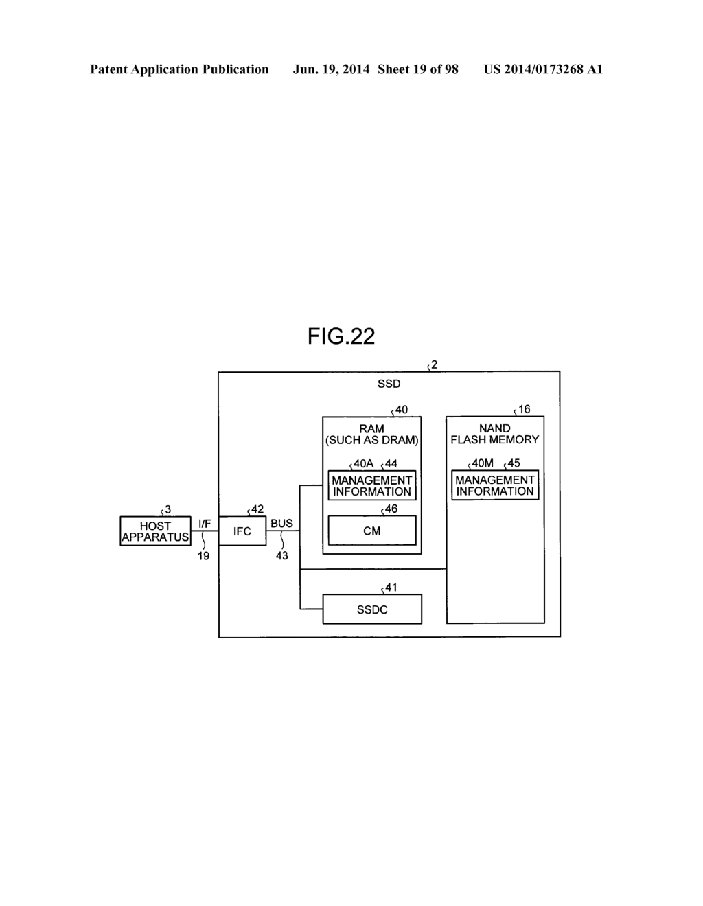 INFORMATION PROCESSING APPARATUS, METHOD FOR CONTROLLING INFORMATION     PROCESSING APPARATUS, NON-TRANSITORY RECORDING MEDIUM STORING CONTROL     TOOL, HOST DEVICE, NON-TRANSITORY RECORDING MEDIUM STORING PERFORMANCE     EVALUATION TOOL, AND PERFORMANCE EVALUATION METHOD FOR EXTERNAL MEMORY     DEVICE - diagram, schematic, and image 20