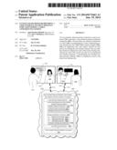 system and method for providing a user interface element presence     indication during a video conferencing session diagram and image