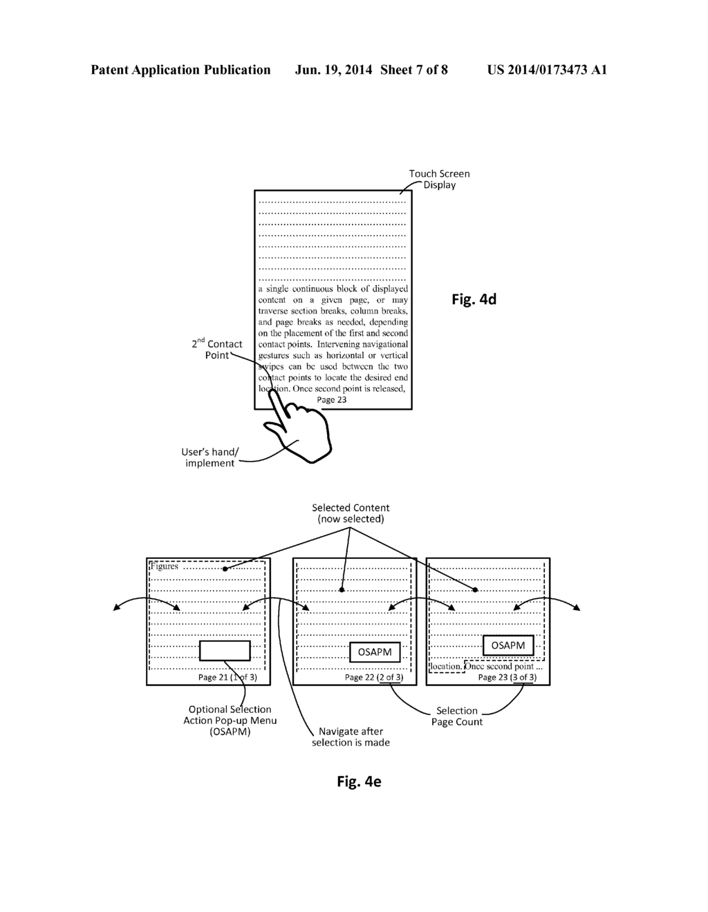 CONTENT SELECTING TECHNIQUE FOR TOUCH SCREEN UI - diagram, schematic, and image 08