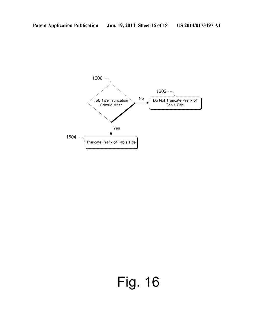 Tab Management in a User Interface Window - diagram, schematic, and image 17