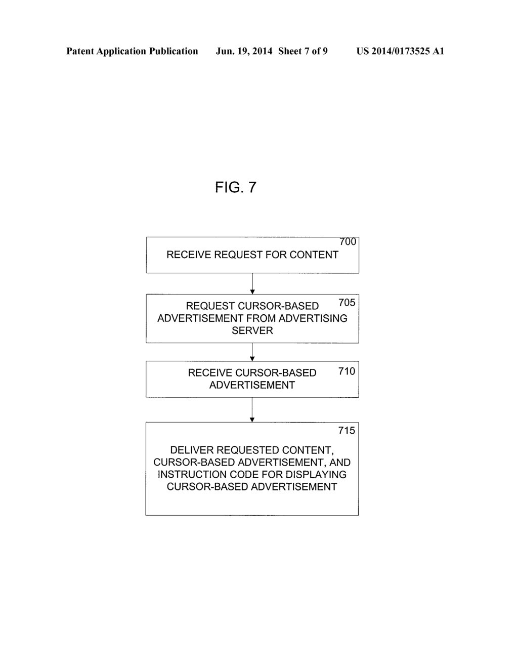 SYSTEM AND METHOD OF CURSOR-BASED CONTENT DELIVERY - diagram, schematic, and image 08