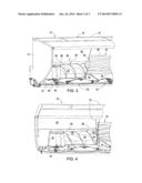 HARVESTING PLATFORM HAVING ANGLED CROP CONVERGING AUGER diagram and image