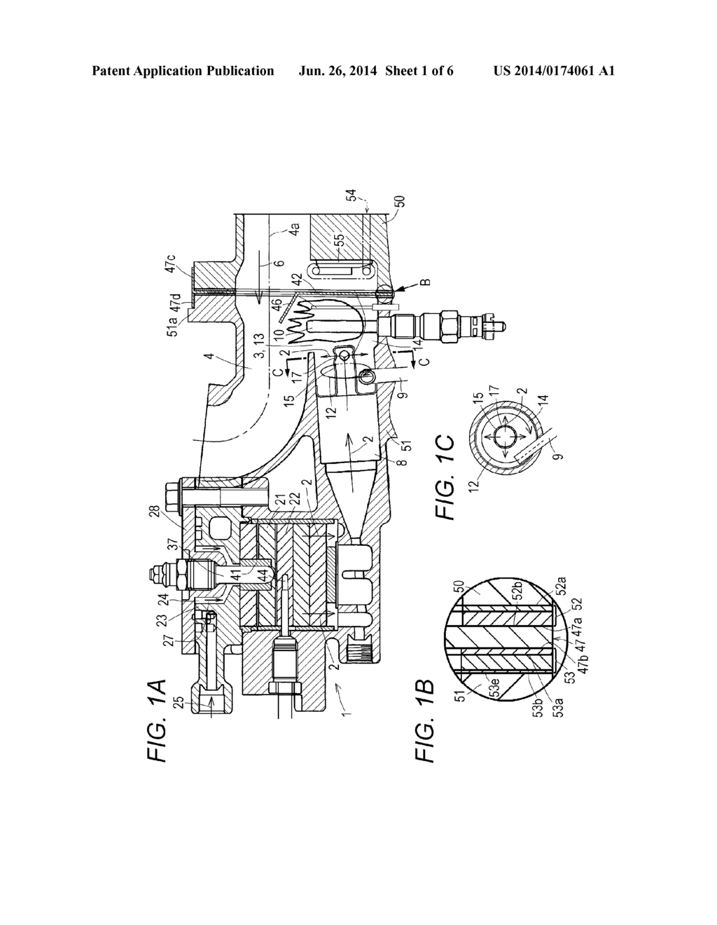 EXHAUST TREATMENT APPARATUS FOR ENGINE - diagram, schematic, and image 02