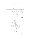 METHOD OF PRODUCING GLASS PRODUCTS FROM GLASS PRODUCT MATERIAL AND AN     ASSEMBLY FOR PERFORMING SAID METHOD diagram and image