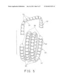 ROLLER ELEMENT RETAINER FOR BALL SCREW DEVICE diagram and image