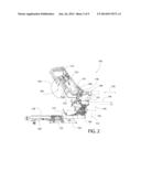 Power Saw with Blade Guard Retraction Device diagram and image