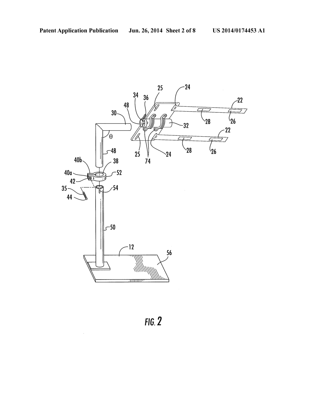 LATERAL LIMB SUPPORT DEVICE AND SYSTEM AND METHOD OF USING THE SAME - diagram, schematic, and image 03