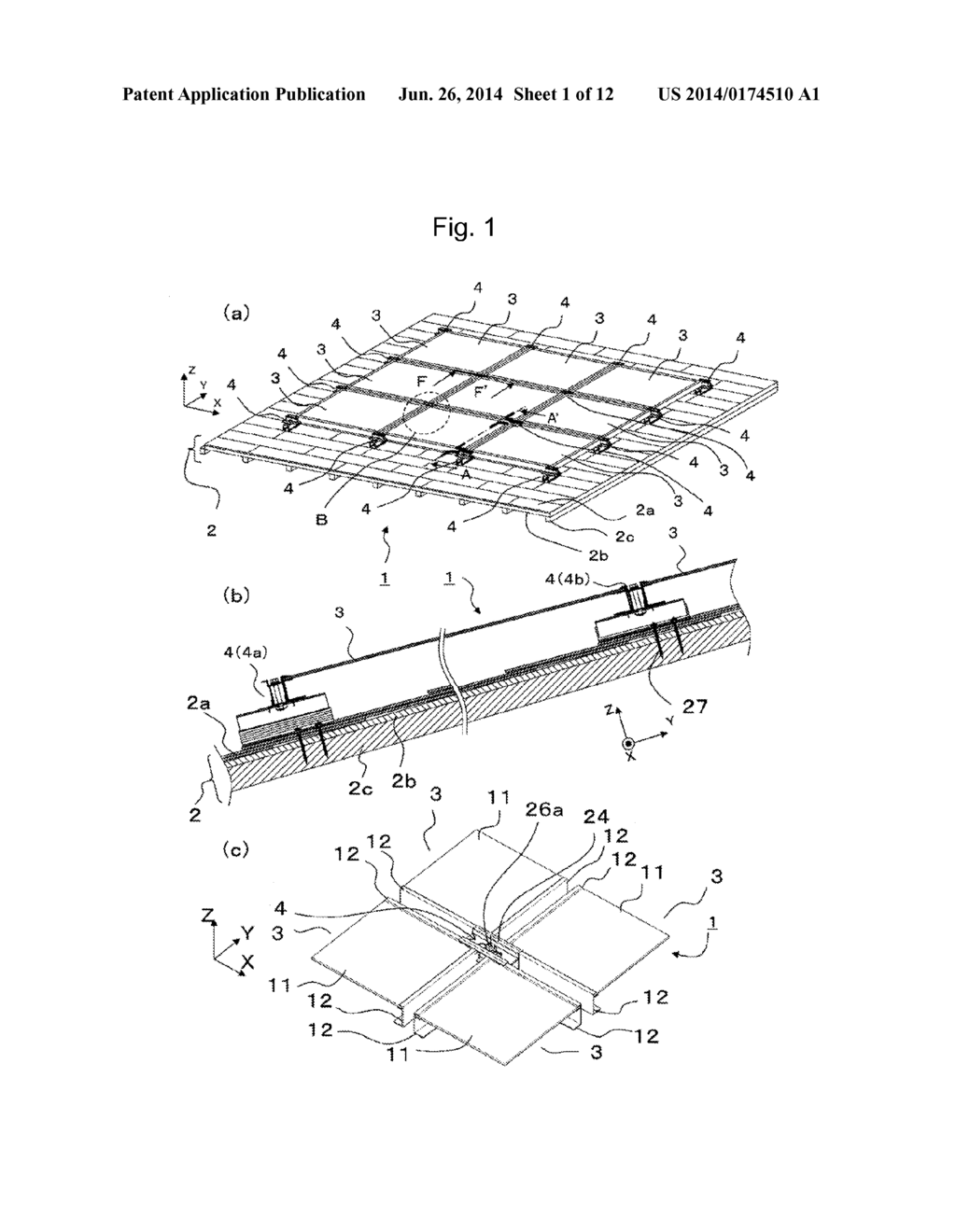 ATTACHMENT MEMBER AND SOLAR CELL ARRAY USING SAME - diagram, schematic, and image 02