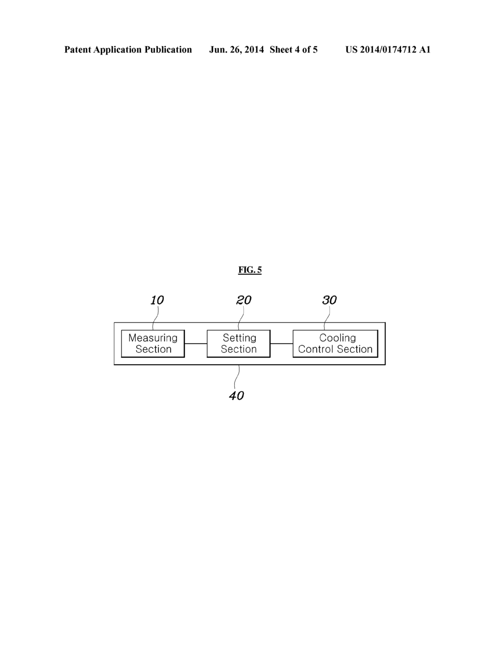 COOLING CONTROL METHOD AND SYSTEM FOR BATTERY - diagram, schematic, and image 05