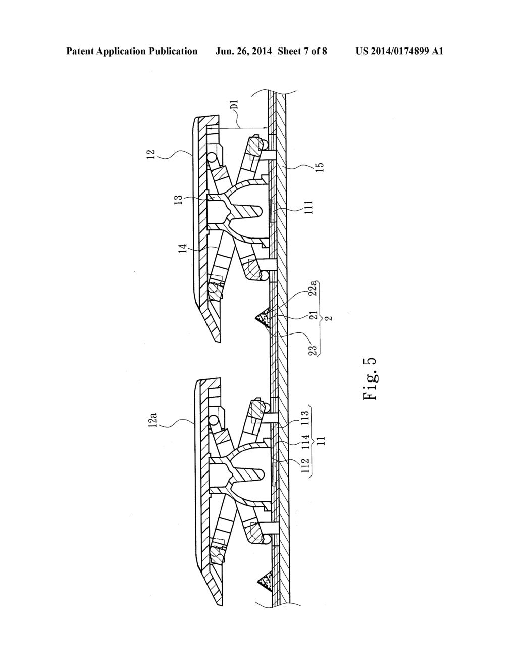 KEYBOARD EQUIPPED WITH ILLUMINATED KEYCAPS - diagram, schematic, and image 08