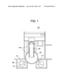 ENTRAINMENT-REDUCING ASSEMBLY, SYSTEM INCLUDING THE ASSEMBLY, AND METHOD     OF REDUCING ENTRAINMENT OF GASES WITH THE ASSEMBLY diagram and image